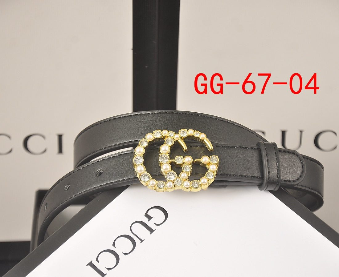 New Gucci GG Supreme Belt with G buckle women