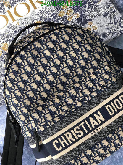 Dior Unisex CD DiorTravel Backpack Bag