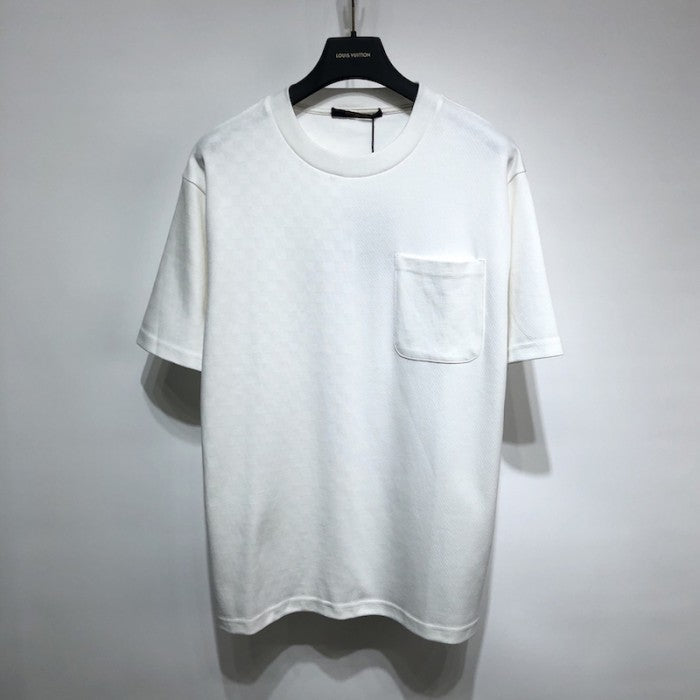 Louis Vuitton Half Damier Pocket T-Shirt White