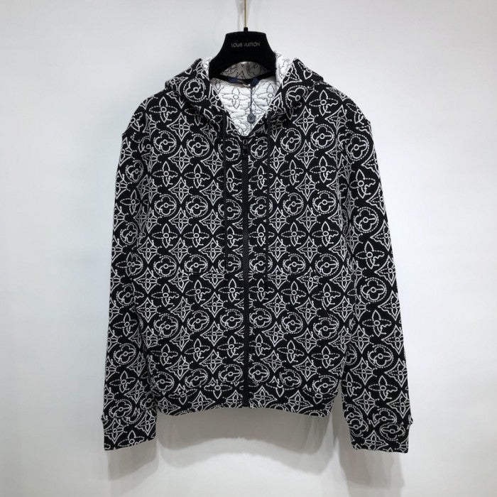 LV x NBA Strategic Flowers Quilted Hoodie 1A8X0Q