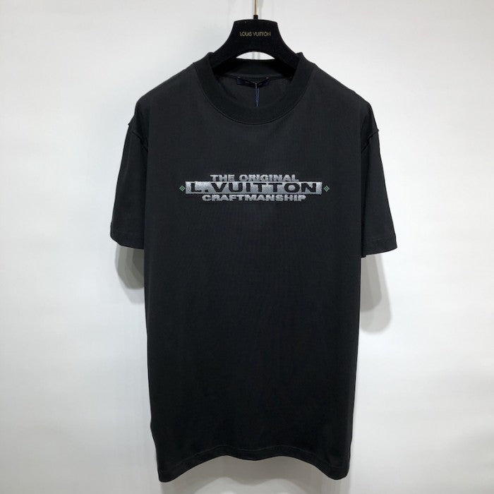 Louis Vuitton L. Vuitton Printed T-Shirt Black