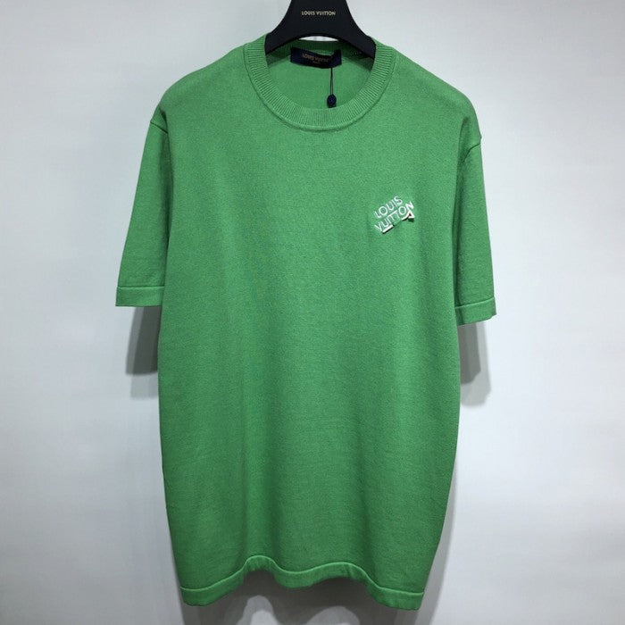 Louis Vuitton Signature Short-Sleeved Crewneck Green