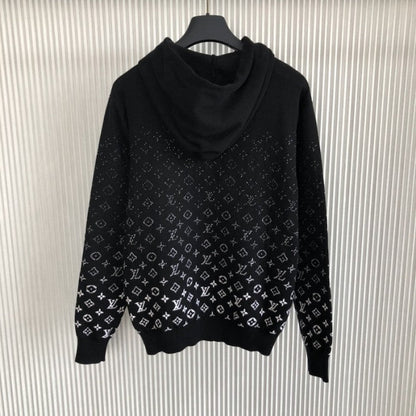 Louis Vuitton Monogram Gradient Hoodie 1AA4Y7