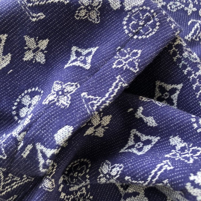 Louis Vuitton Monogram Bandana Short-Sleeved Hoodie 1AA5EG