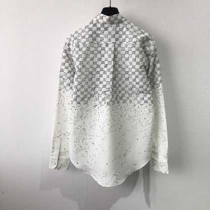 Louis Vuitton Damier Spread Long-Sleeved Shirt 1AA5EW