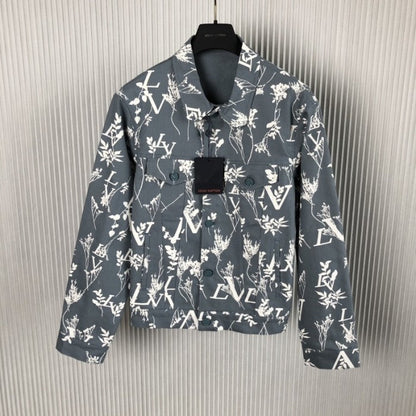 Louis Vuitton DNA Leaf Denim Jacket 1AA5I4