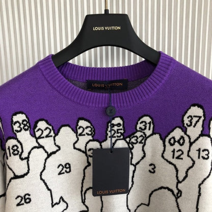 Louis Vuitton Studio Jacquard Crewneck 1AAHF8