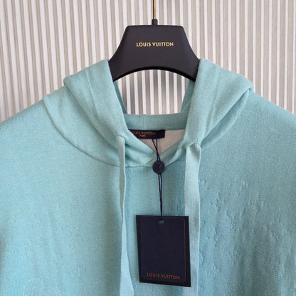 Louis Vuitton Monogram Gradient Hoodie Blue 1AARPL