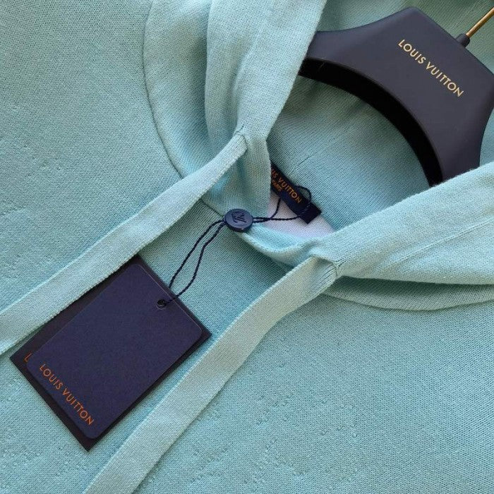 Louis Vuitton Monogram Gradient Hoodie Blue 1AARPL