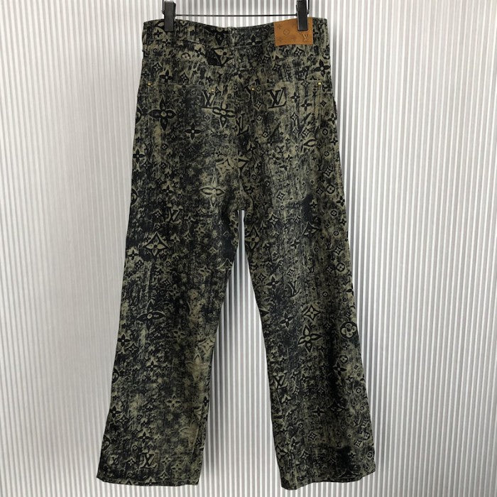 Louis Vuitton Monogram Tailored Denim Pants 1AATFK