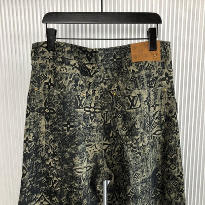 Louis Vuitton Monogram Tailored Denim Pants 1AATFK