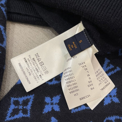 Louis Vuitton Monogram Mix Cashmere Crewneck 1AATLQ