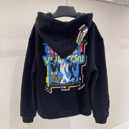 Louis Vuitton LV Jazz Multi Logo Hoodie 1AATM4