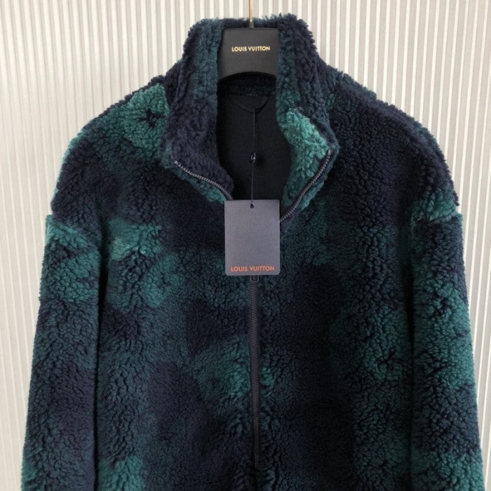 Louis Vuitton Monogram Camo Fleece Blouson 1AATYT