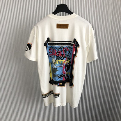 Louis Vuitton LV Jazz Flyers Short-Sleeved T-Shirt 1AATZE