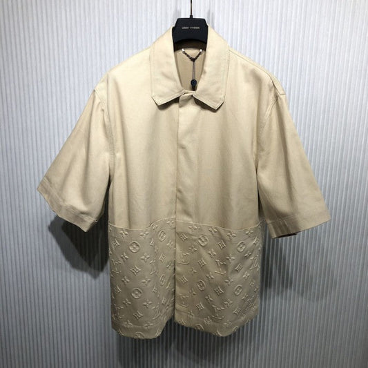 Louis Vuitton Monogram Workwear Short-Sleeved Shirt 1AAUOA