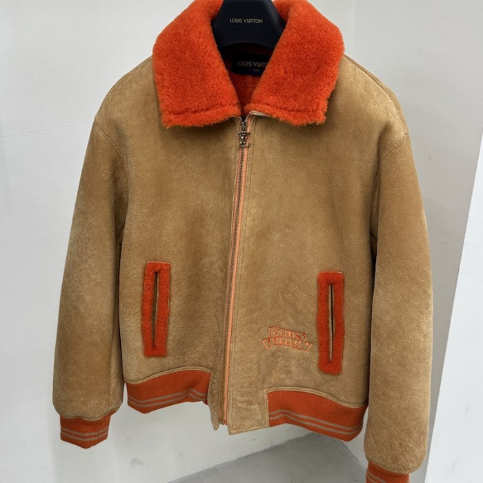 Louis Vuitton Shearling College Blouson 1AAUZQ