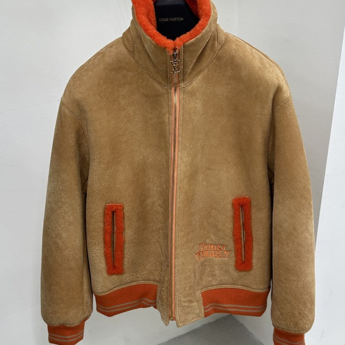 Louis Vuitton Shearling College Blouson 1AAUZQ