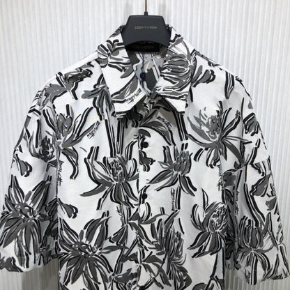 Louis Vuitton Multi Buttonholes Short-Sleeved Pyjama Shirt 1AB5HU