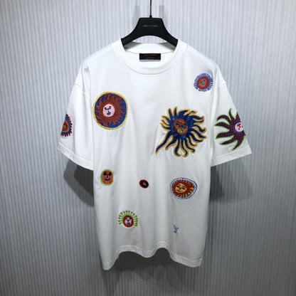 Louis Vuitton LV x YK Embroidered Faces T-Shirt 1AB6OX