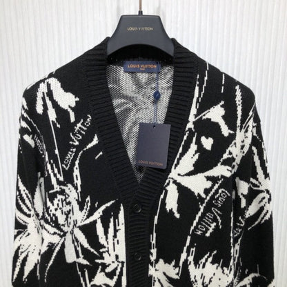 Louis Vuitton Thistle Jacquard Cardigan 1AB91K