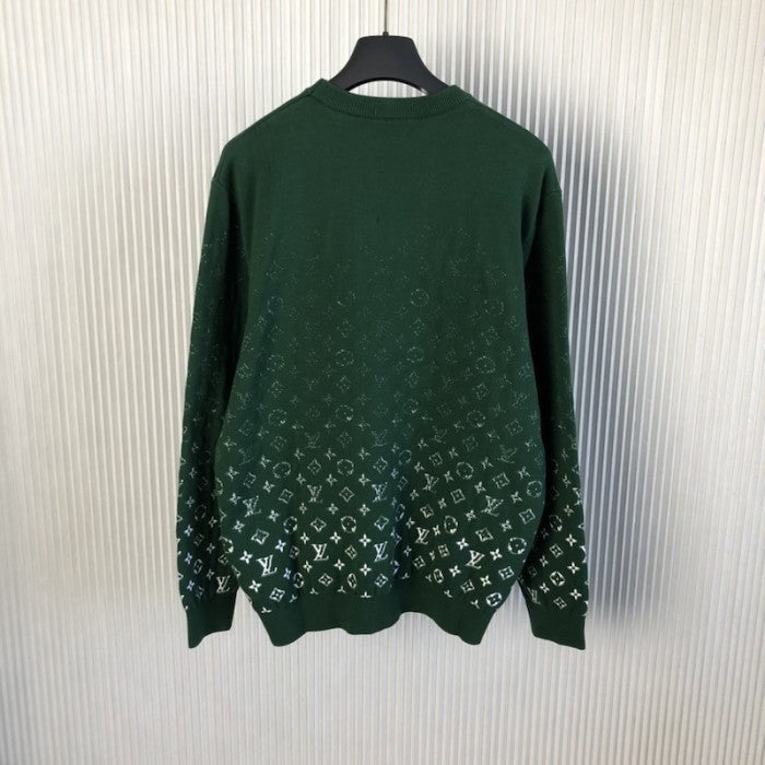 Louis Vuitton Monogram Gradient Cotton Crewneck 1ABIYO