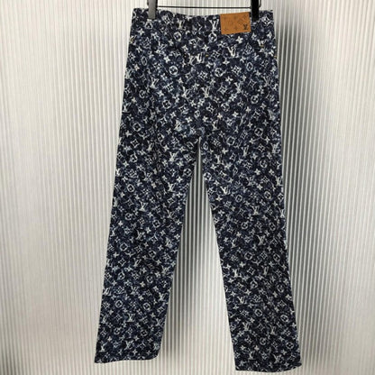 Louis Vuitton Monogram Denim Pants 1ABJML