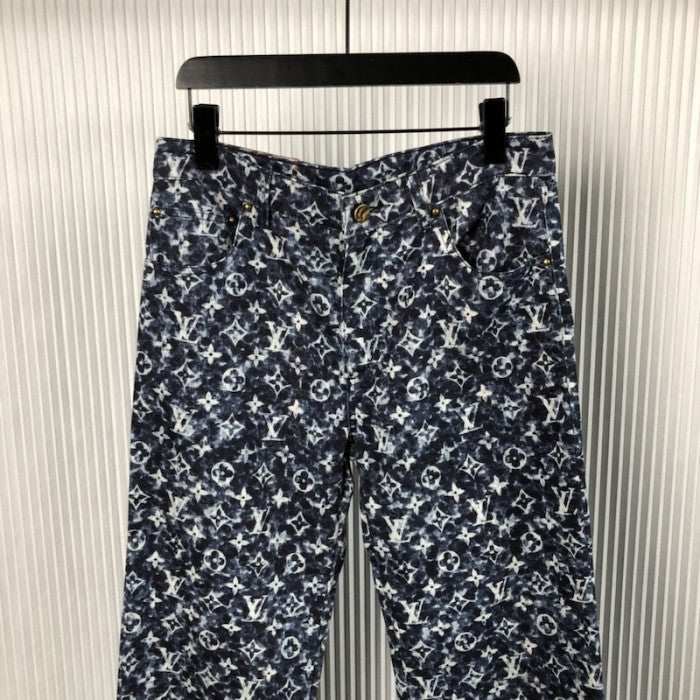 Louis Vuitton Monogram Denim Pants 1ABJML