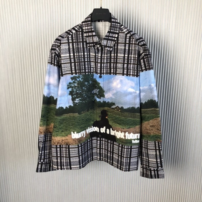 Louis Vuitton Printed Cotton Overshirt 1ABY23