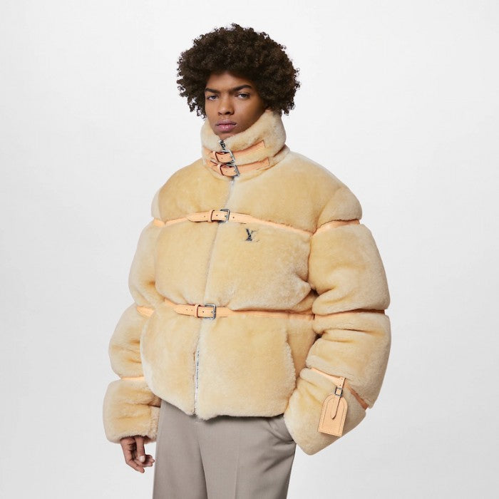 Louis Vuitton Shearling Down Blouson 1ABY71