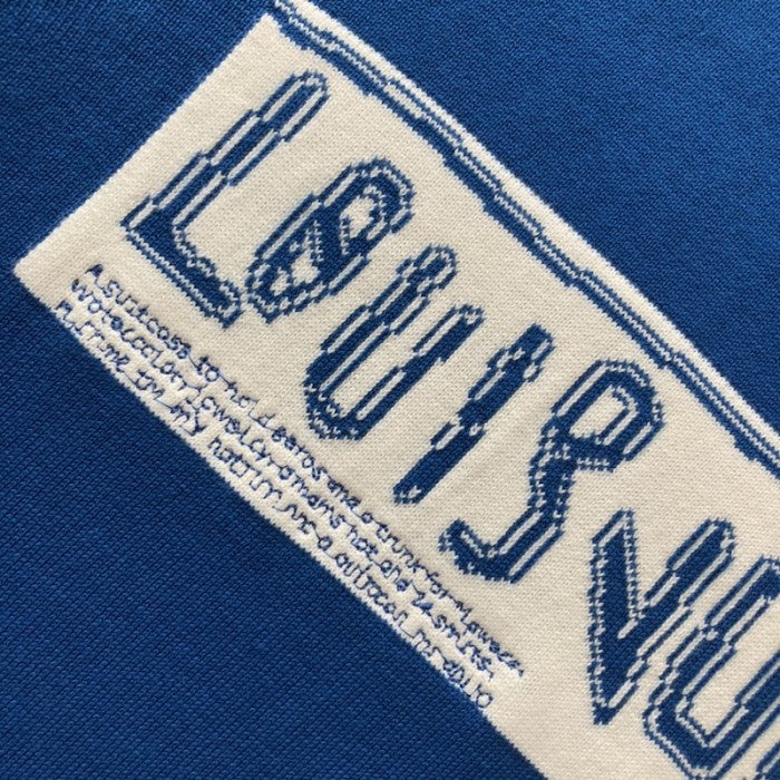 Louis Vuitton Short-Sleeved Cotton Crewneck 1AFALD