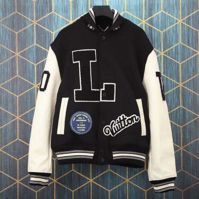 Louis Vuitton Baseball Jacket With Patches 1A5CYI