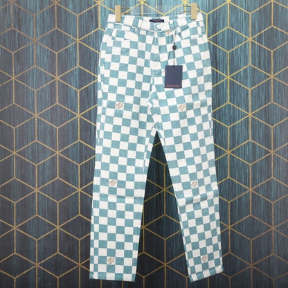 Louis Vuitton Damier Regular Denim Trousers 1A9A1M