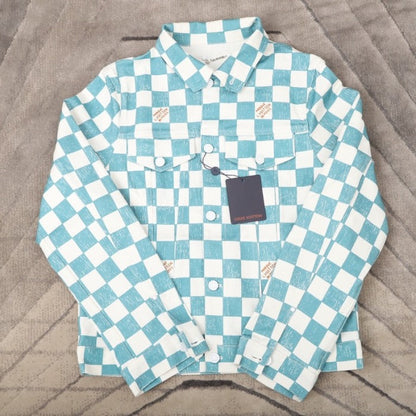 Louis Vuitton Damier Denim Trucker Jacket 1A9A1U