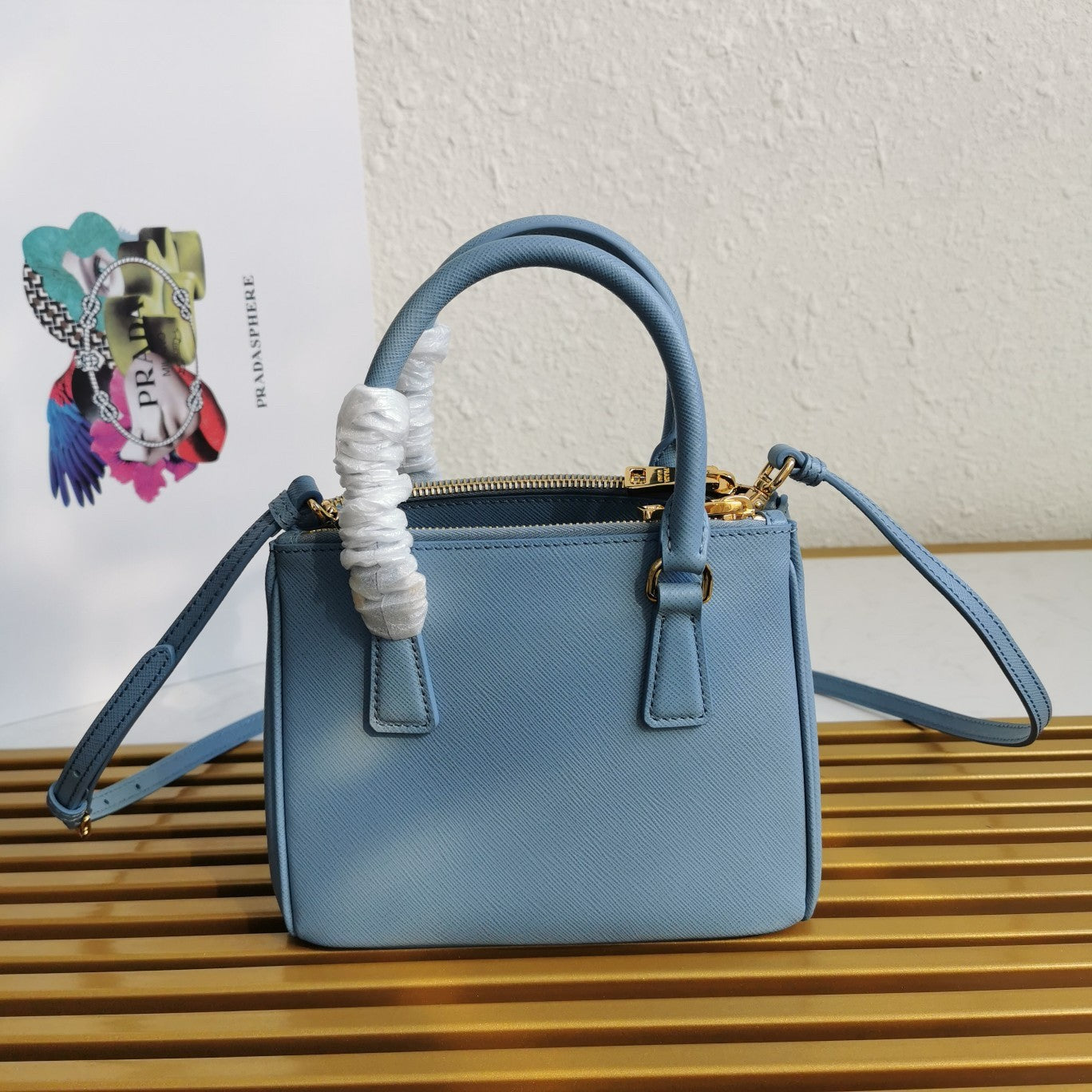 Prada Mini Galleria Bag In Saffiano Leather