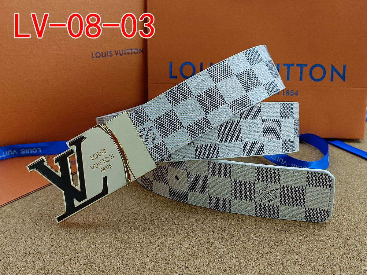 New Louis Vuitton belt men women LV