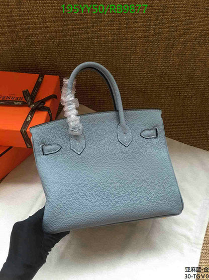 Hermes Women Birkin 30 Bag in Epsom Leather with Gold Hardware