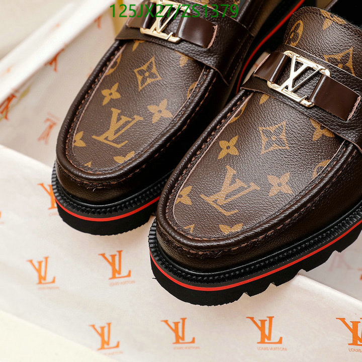 Louis Vuitton Mokassins Academy leather flats Shoes