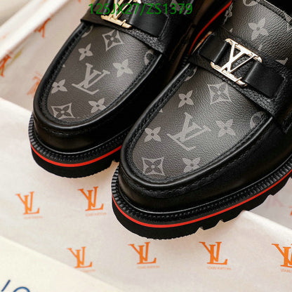 Louis Vuitton Mokassins Academy leather flats Shoes