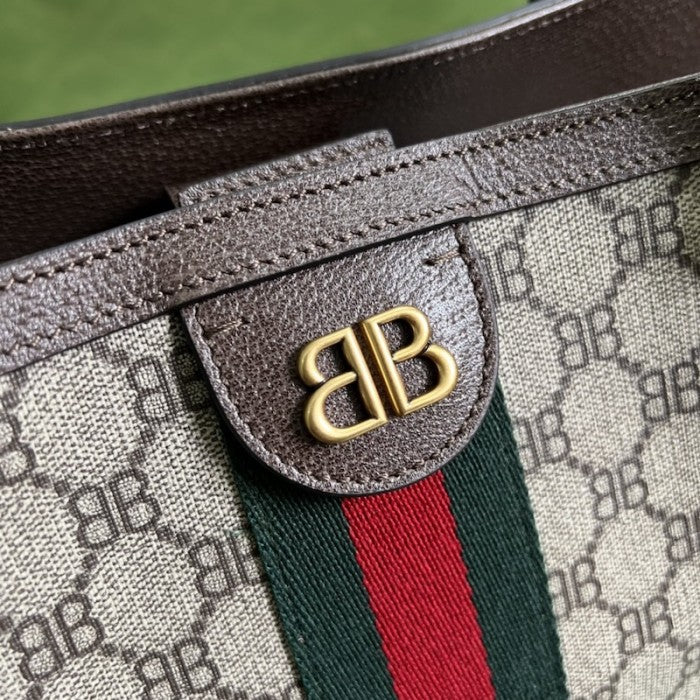 Gucci x Balenciaga The Hacker Project Graffiti Large Tote Bag