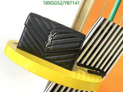 Yves Saint Laurent on Black Crossbody Bag