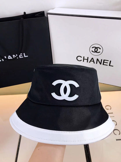 Chanel Womens Mens Buckets Hat Adjustable