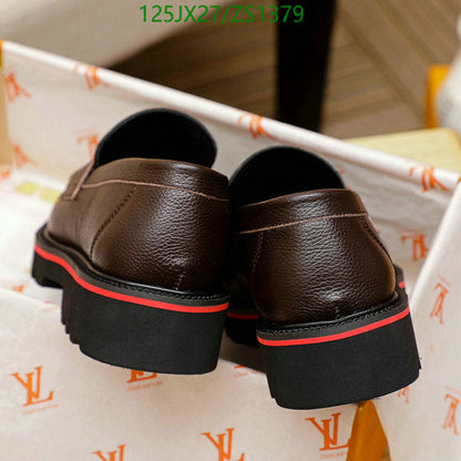 Louis Vuitton Mokassins Academy leather flats Shoes