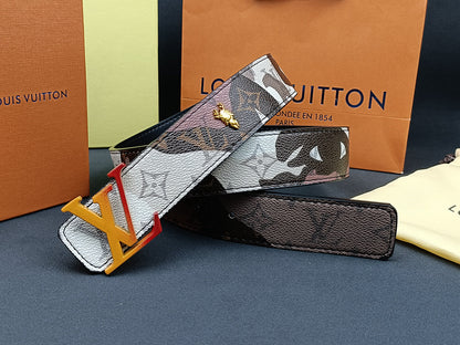 New Louis Vuitton belt men women LV