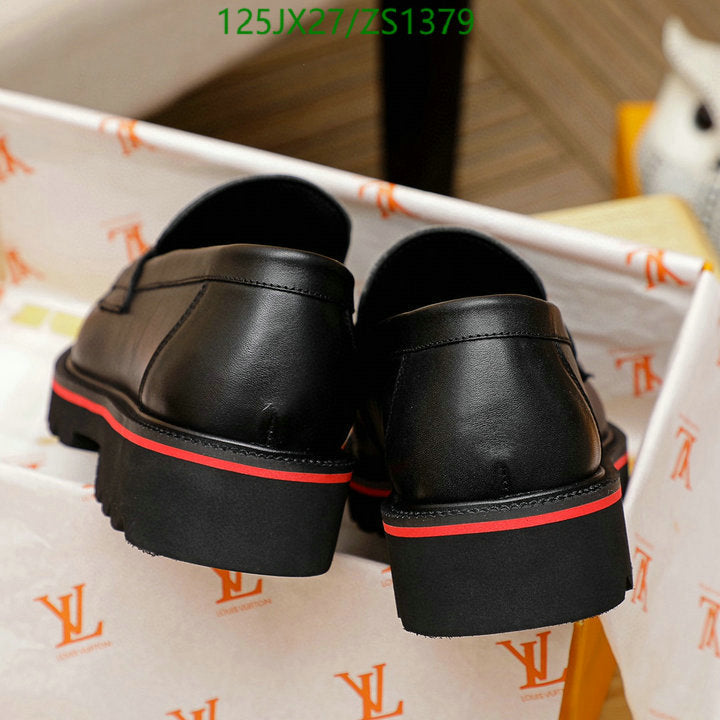 Louis Vuitton Mokassins Academy leather flats Shoes