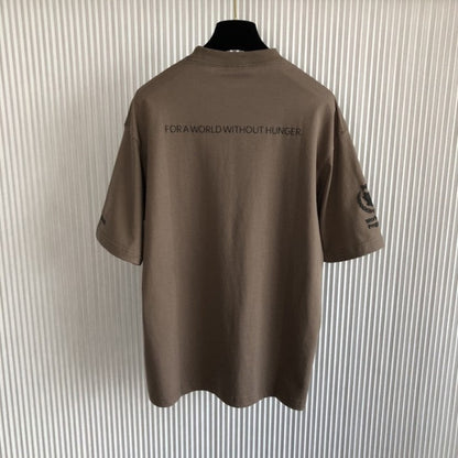 Balenciaga WFP T-shirt Medium Fit in Brown