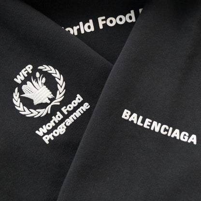 Balenciaga WFP Hoodie Medium Fit in Black