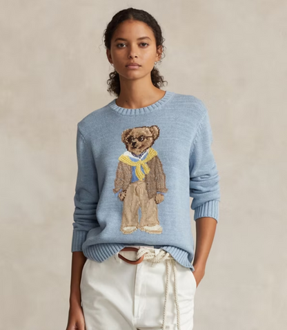 Ralph Lauren Polo Bear cotton sweater Women's