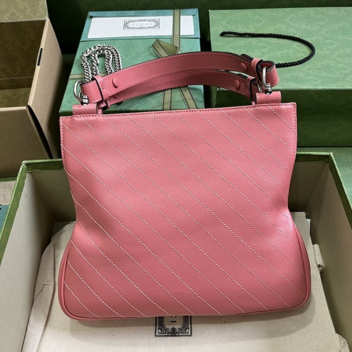 Gucci Blondie small tote bag pink ý751518