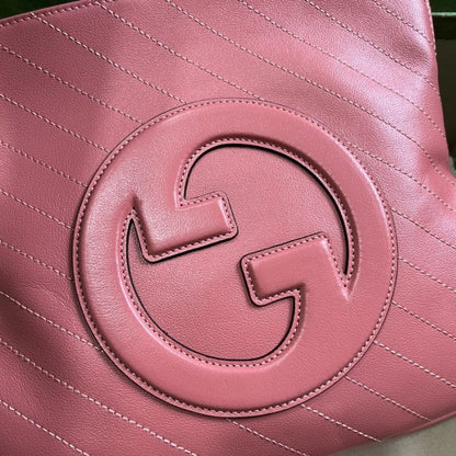 Gucci Blondie small tote bag pink ý751518